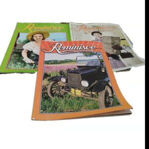 Reminisce Magazine Lot Of 3: February -July 2008